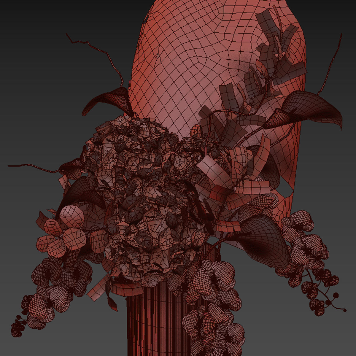 Flower In Vase   19 3D model_6