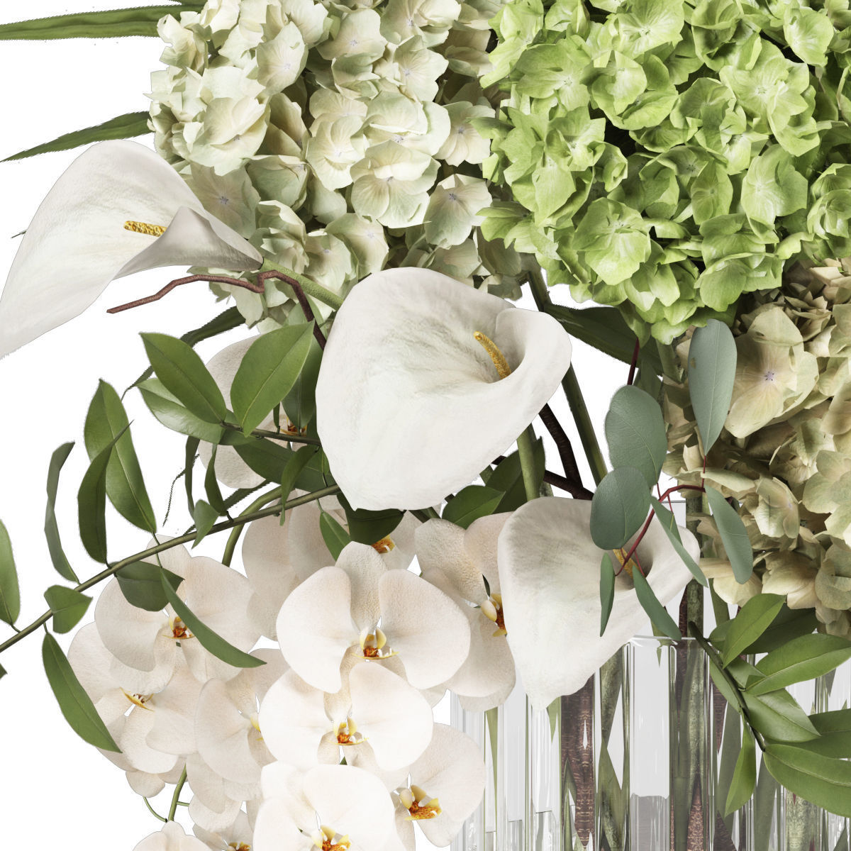 Flower In Vase   19 3D model_1