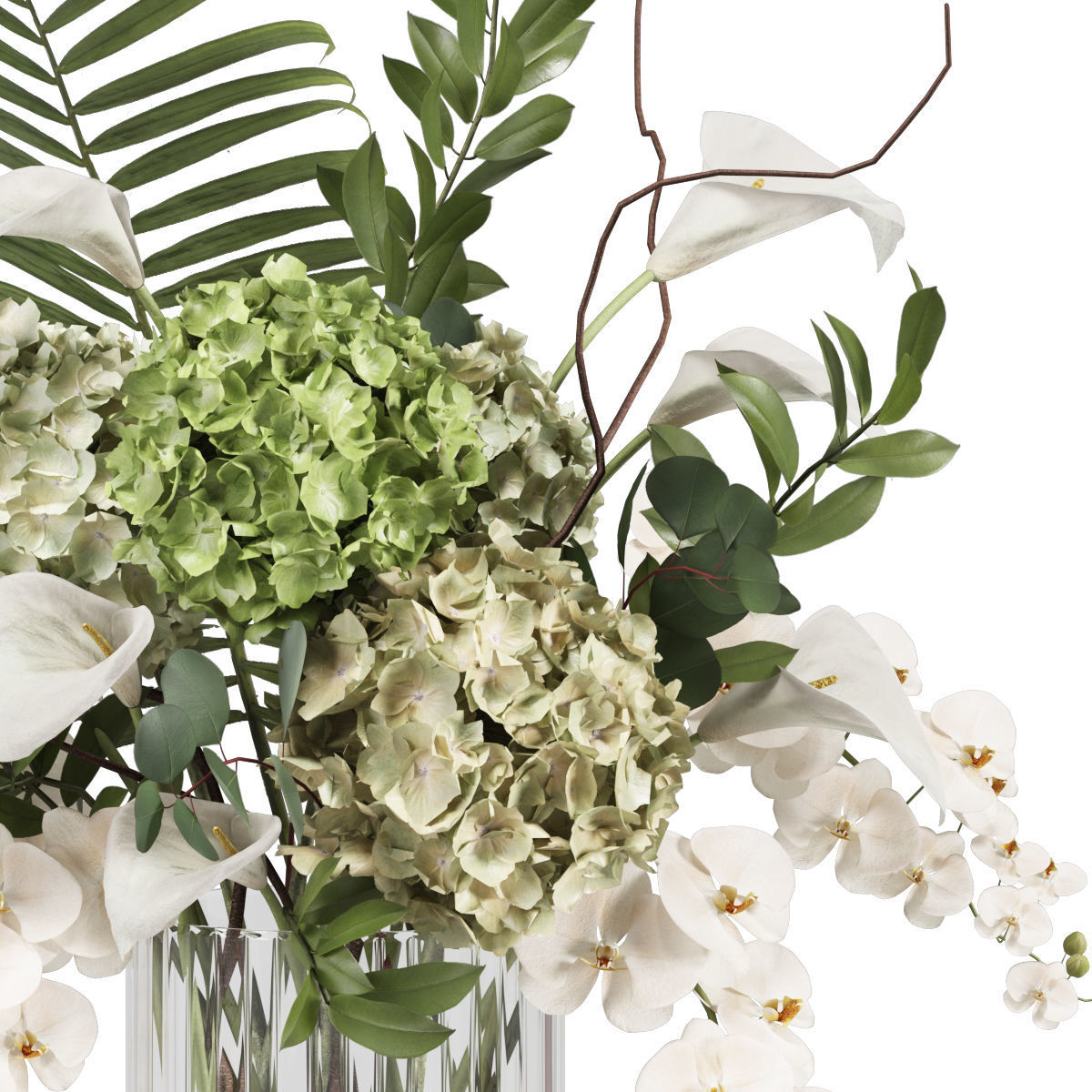 Flower In Vase   19 3D model_2