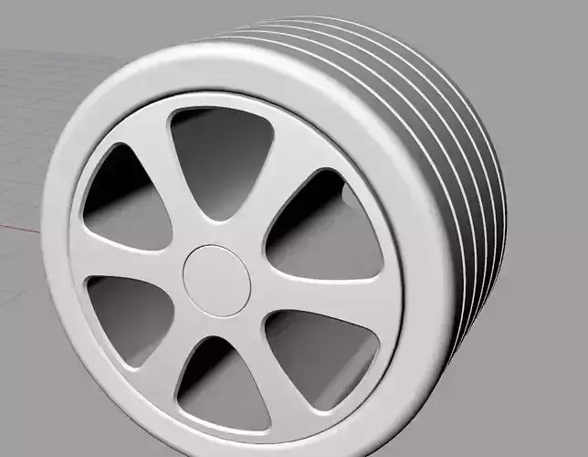 rc wheel4 3D print model