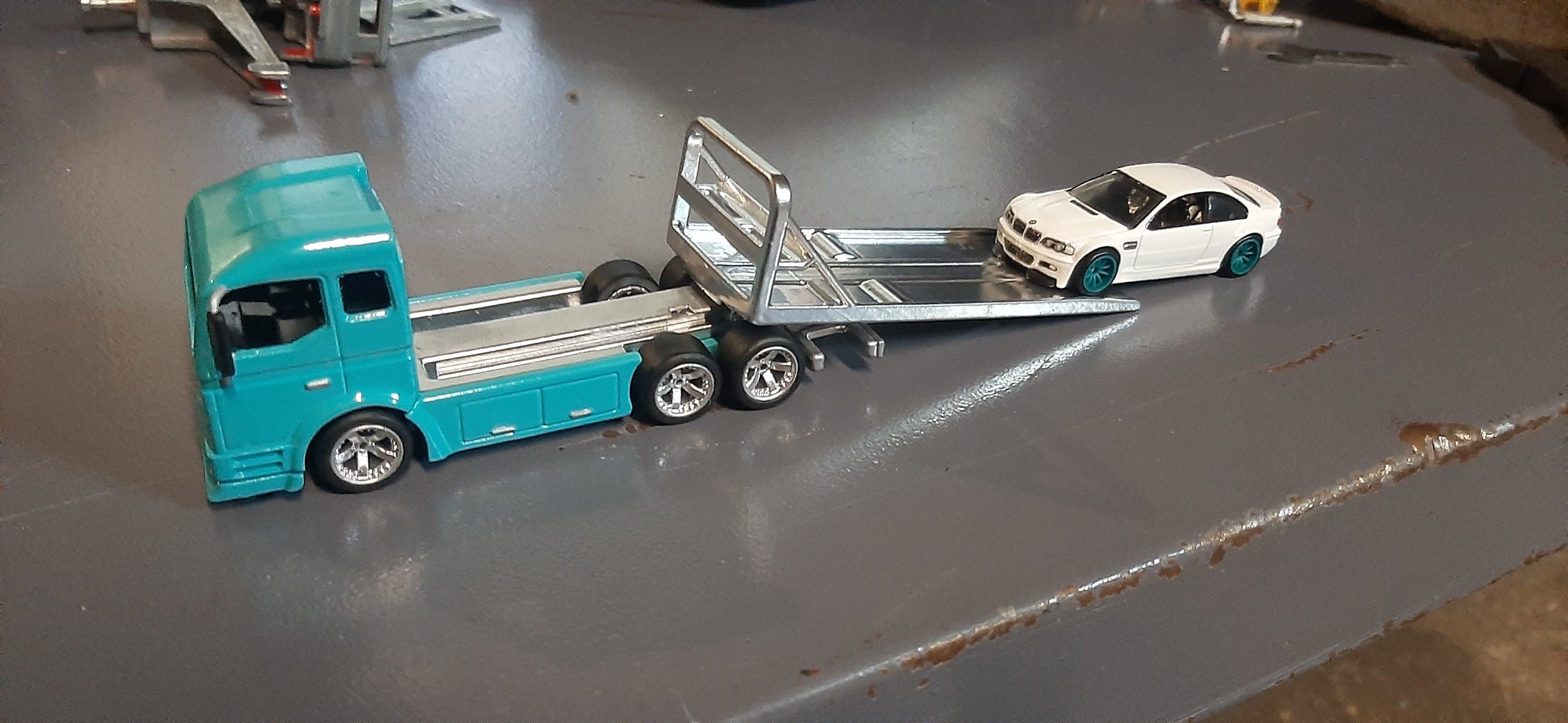 1 64 Art By Scale Team Transporter Hotwheels size 3D print model_3