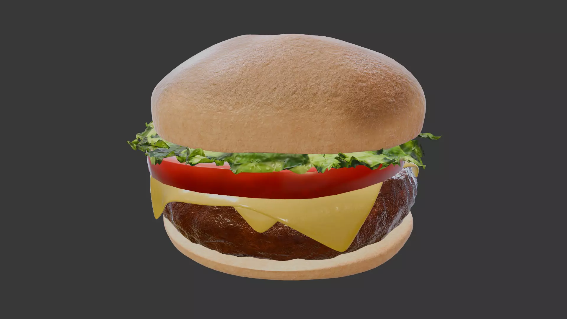 Cheese Burger 3D model