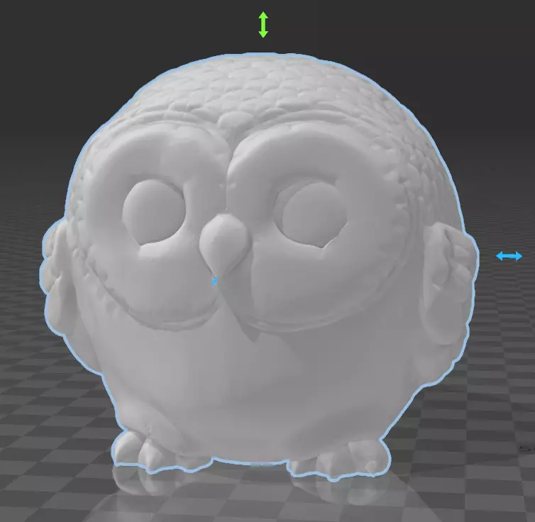 Chubby Chouette Free 3D print model