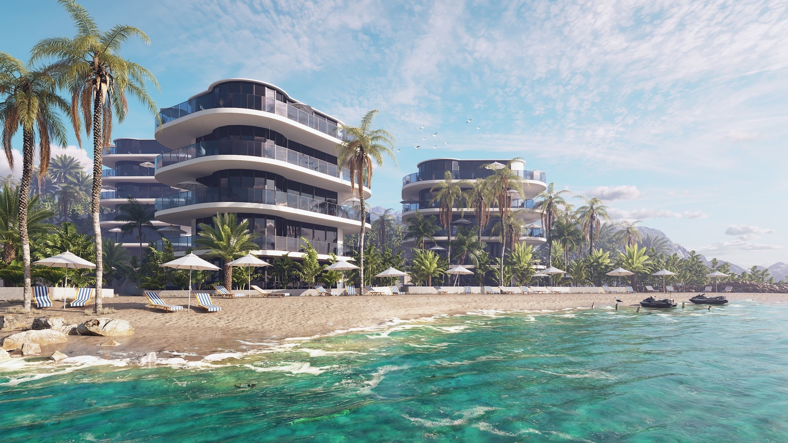 City and the Beach Bundle vol 1 3D model_3