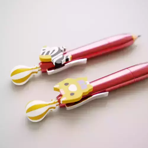 Stylized Toon Pens 3D model