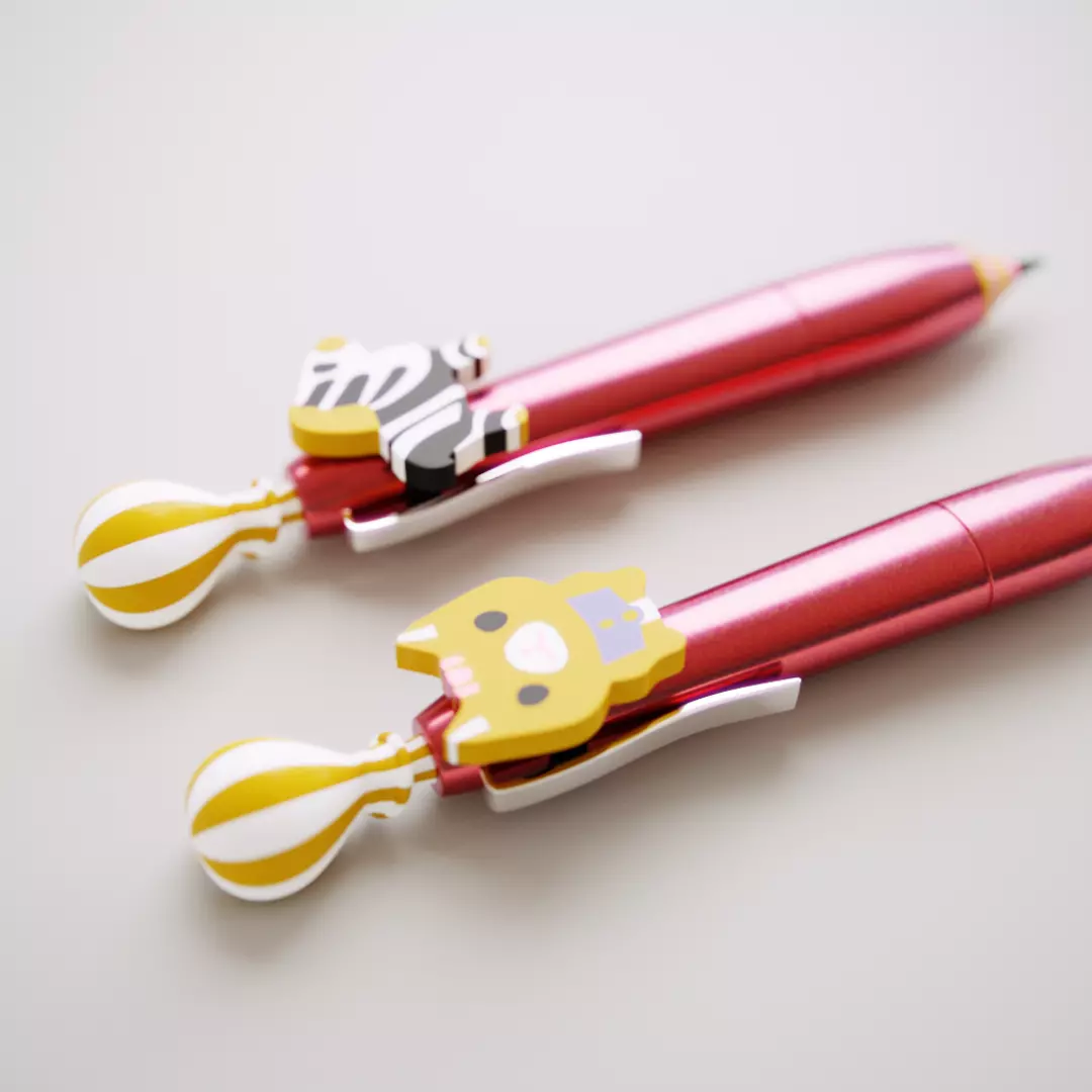 Stylized Toon Pens 3D model
