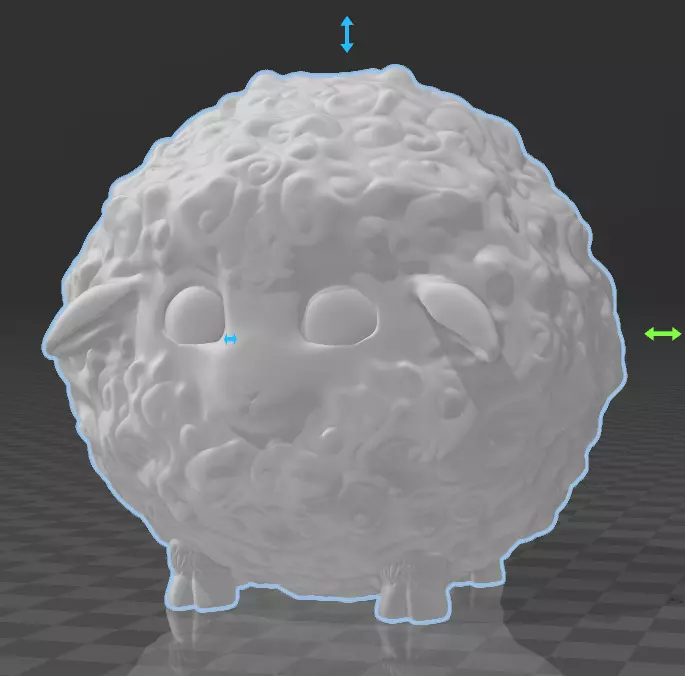 Chubby Mouton Free 3D print model