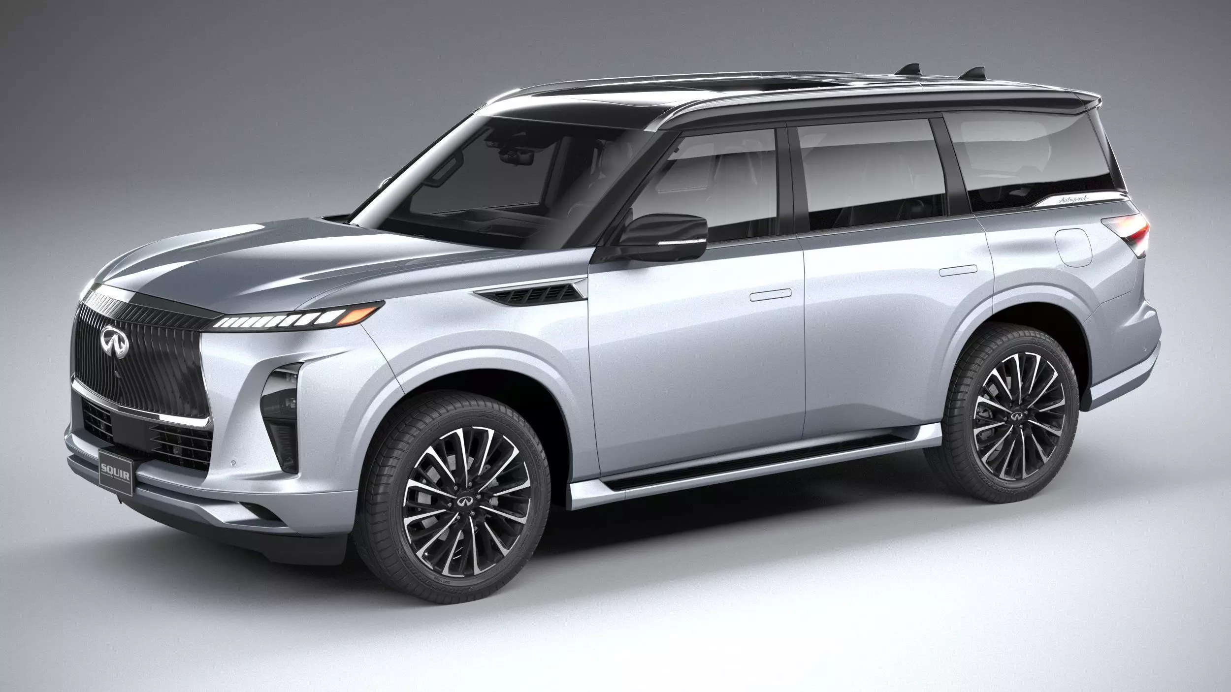 Infiniti QX80 2025 3D model