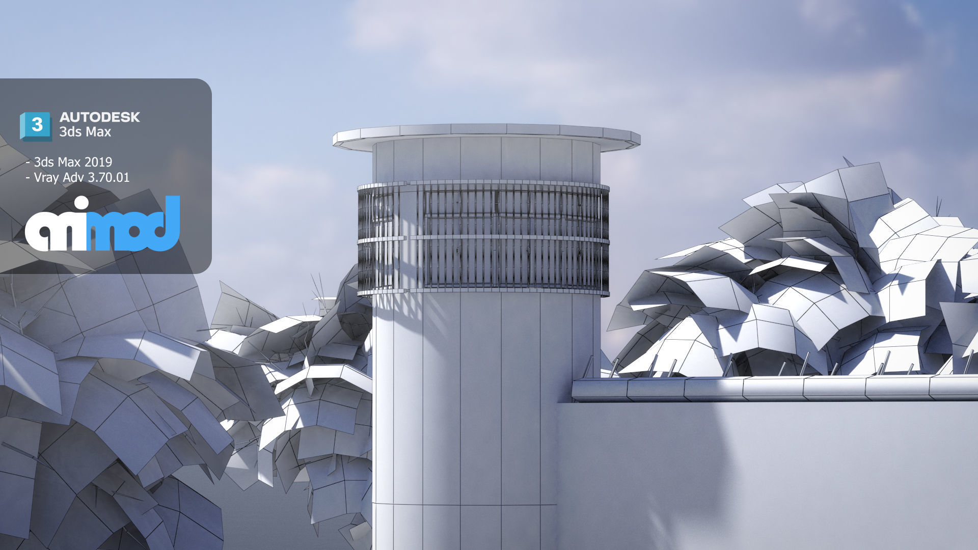 TW jail wall 3D model_6