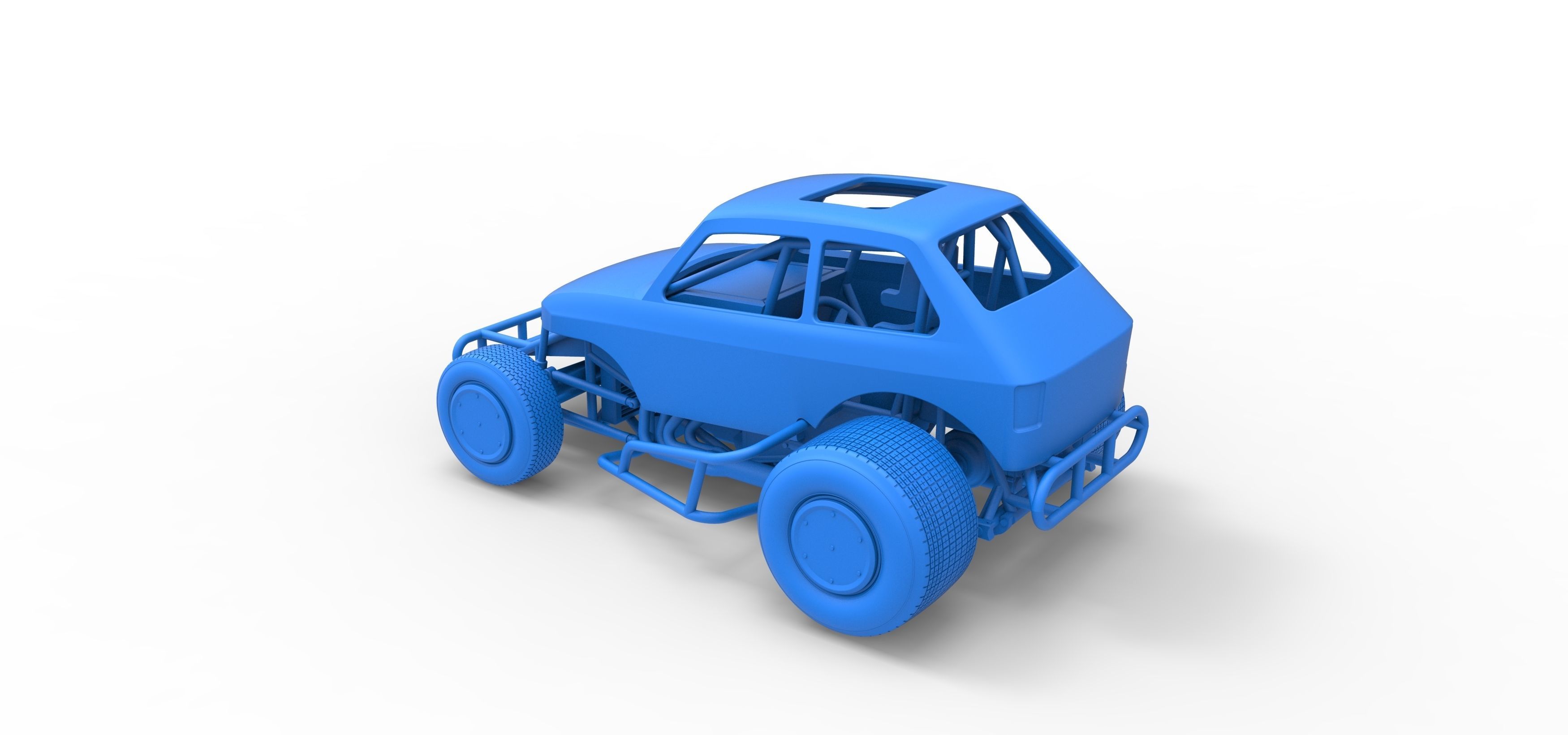 Super rod Version 2 Scale 1 to 25 3D print model_39
