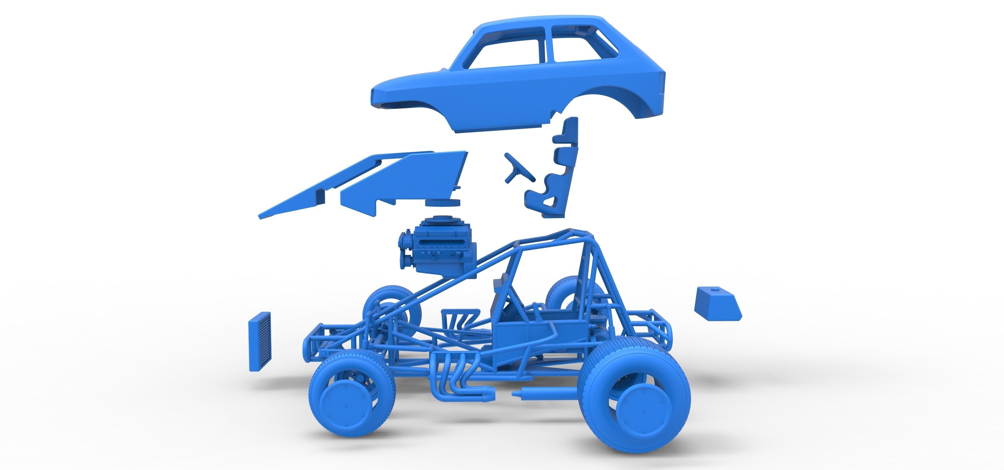 Super rod Version 2 Scale 1 to 25 3D print model_59