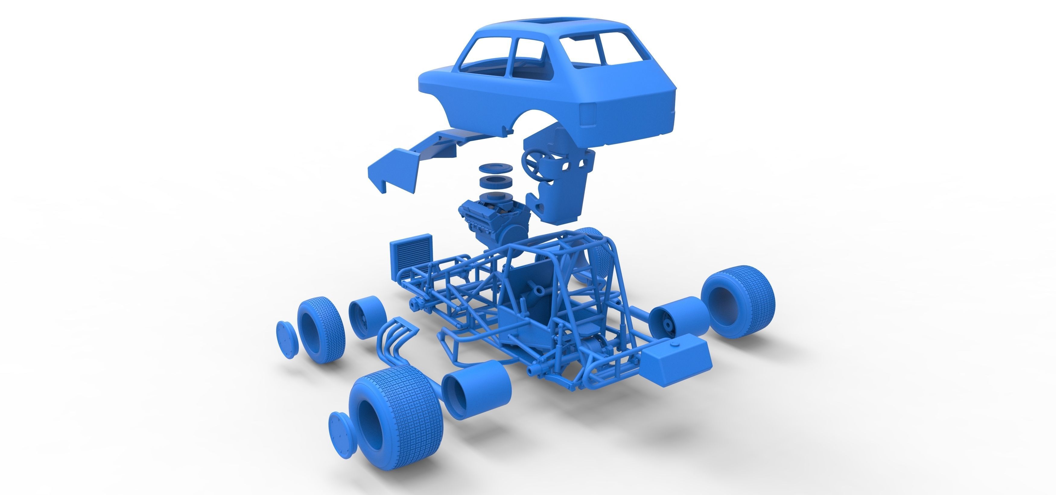 Super rod Version 2 Scale 1 to 25 3D print model_61
