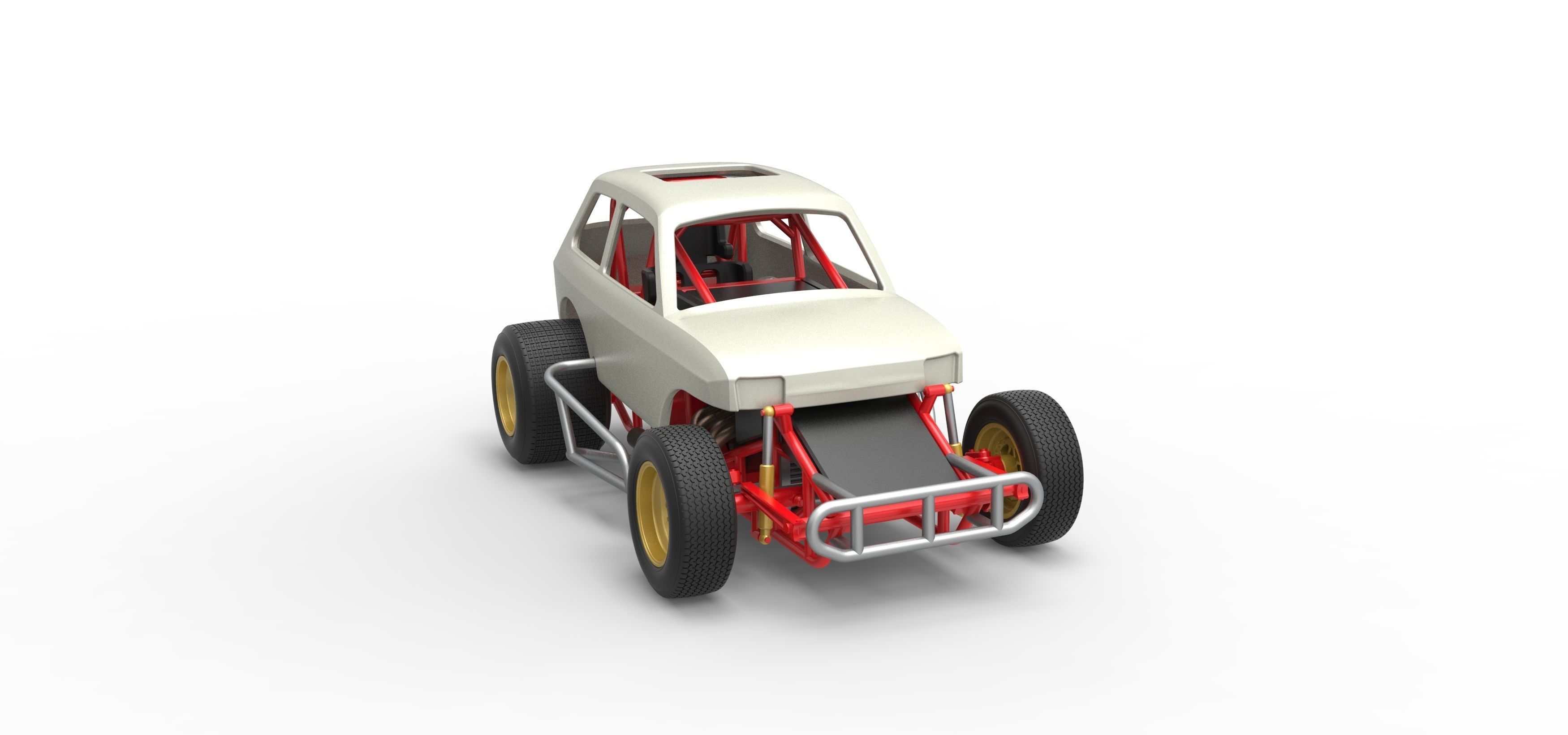 Super rod Version 2 Scale 1 to 25 3D print model_26