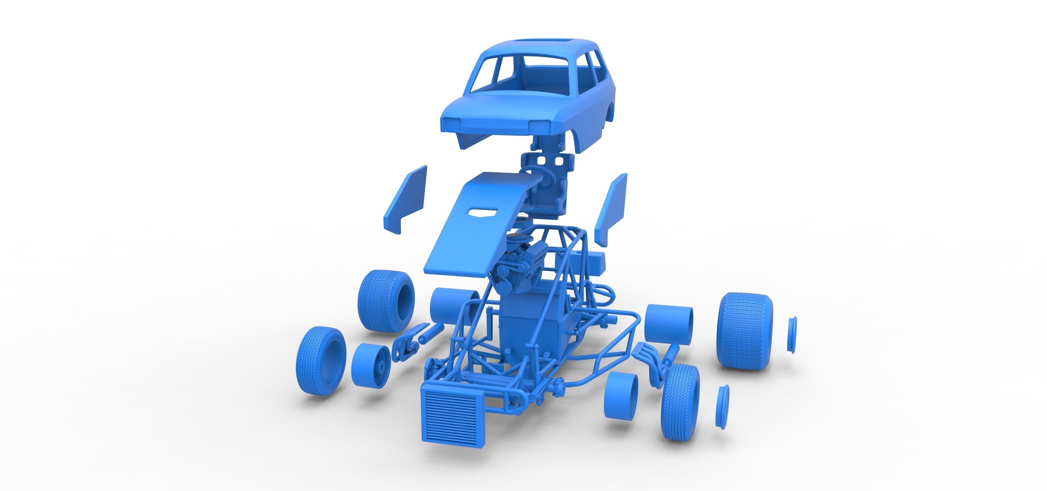 Super rod Version 2 Scale 1 to 25 3D print model_58