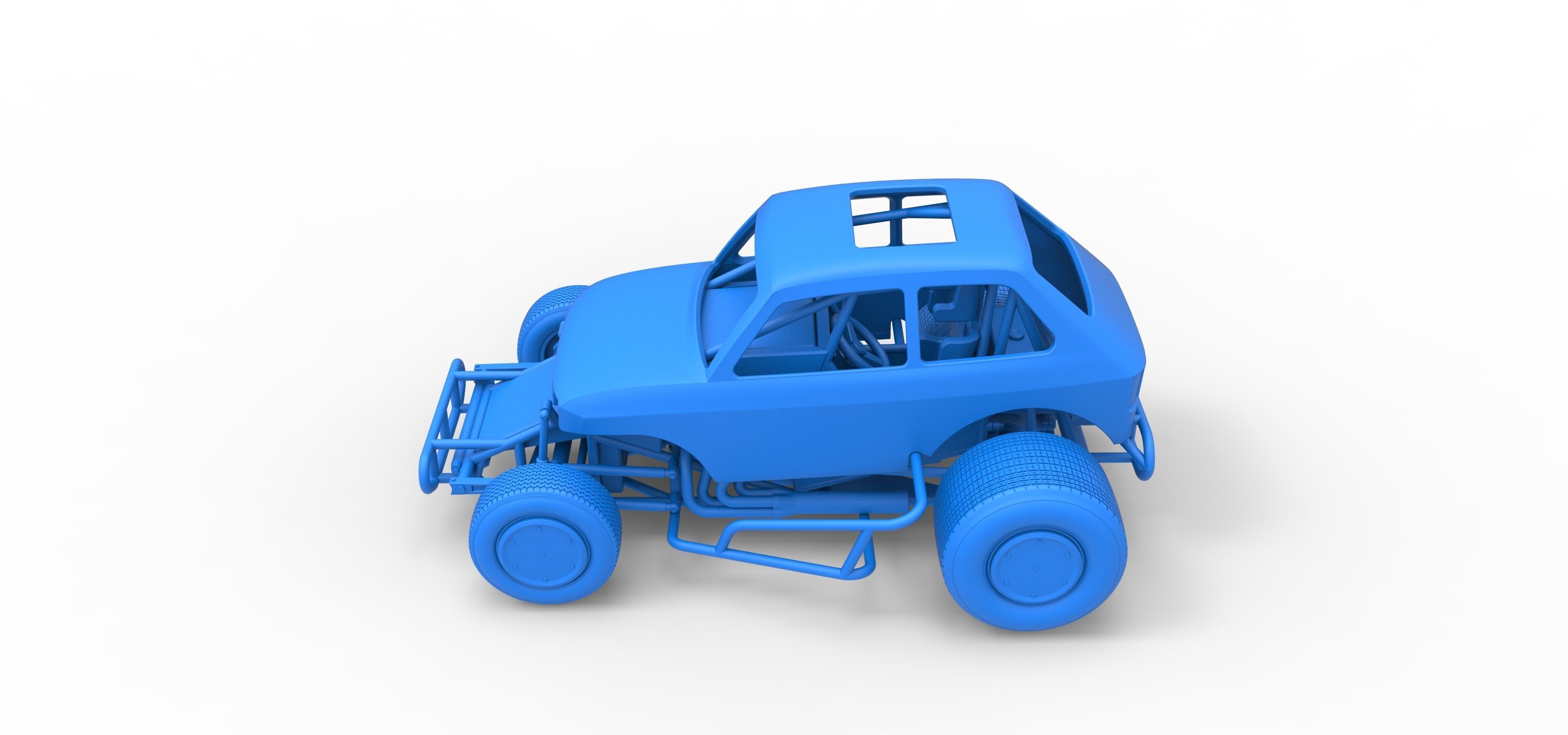 Super rod Version 2 Scale 1 to 25 3D print model_37