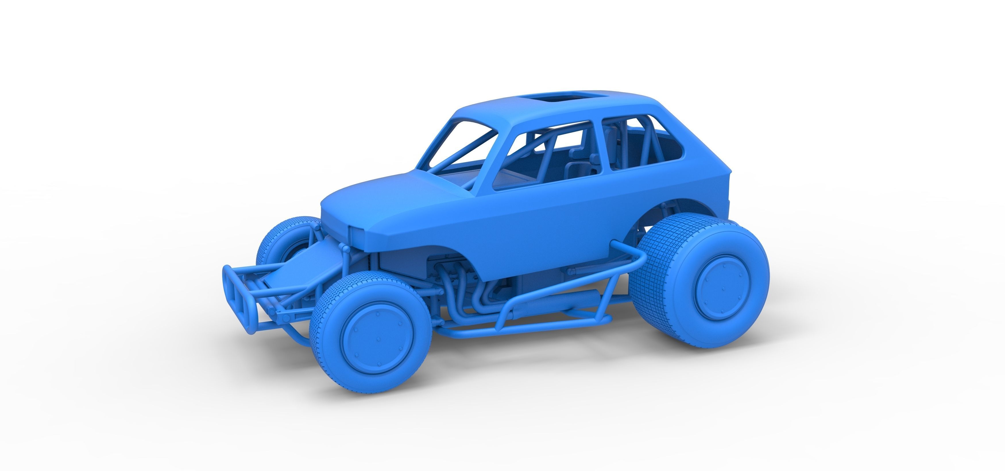 Super rod Version 2 Scale 1 to 25 3D print model_28