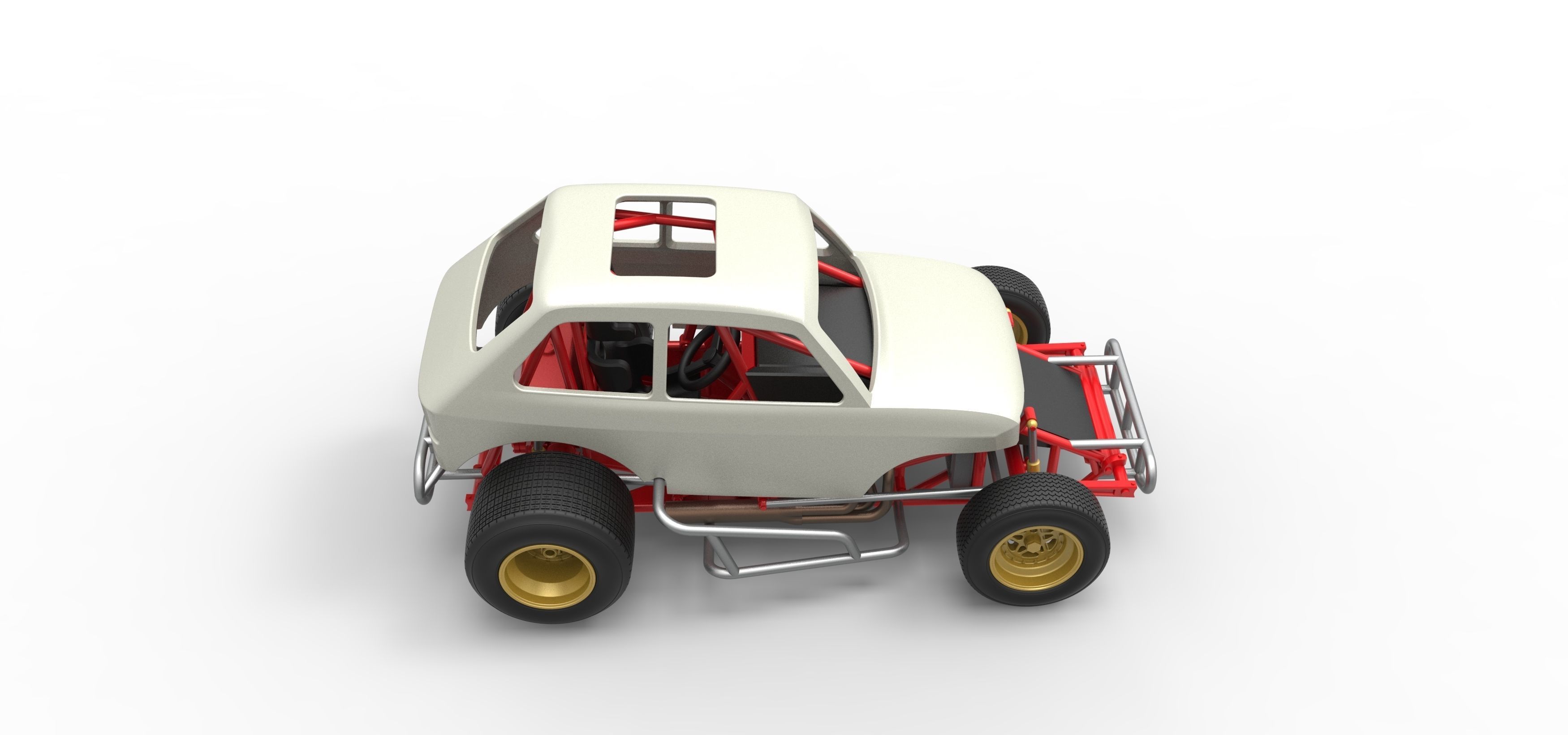 Super rod Version 2 Scale 1 to 25 3D print model_23