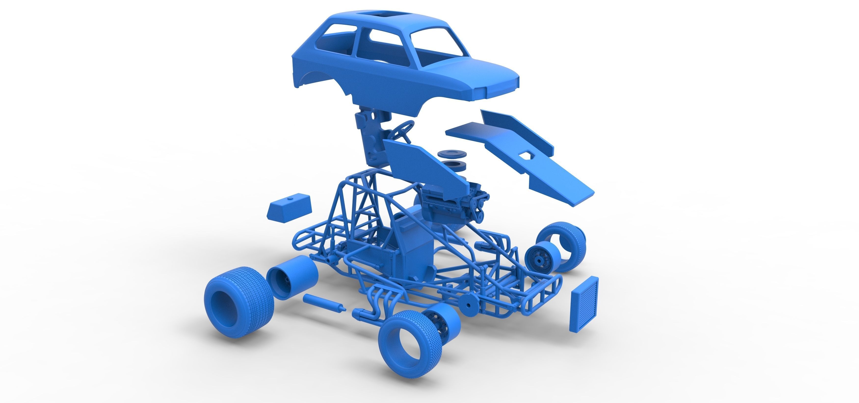 Super rod Version 2 Scale 1 to 25 3D print model_65