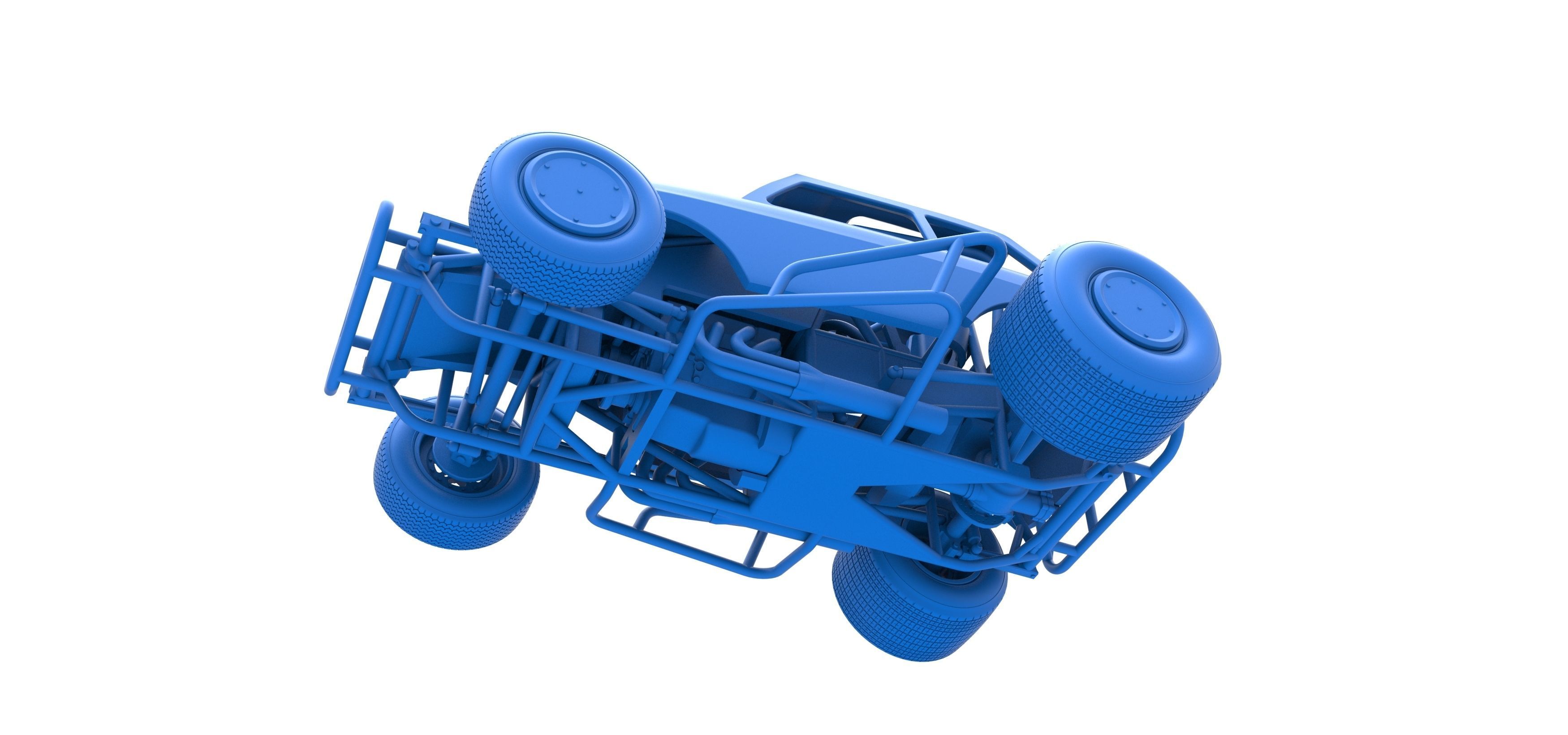 Super rod Version 2 Scale 1 to 25 3D print model_30