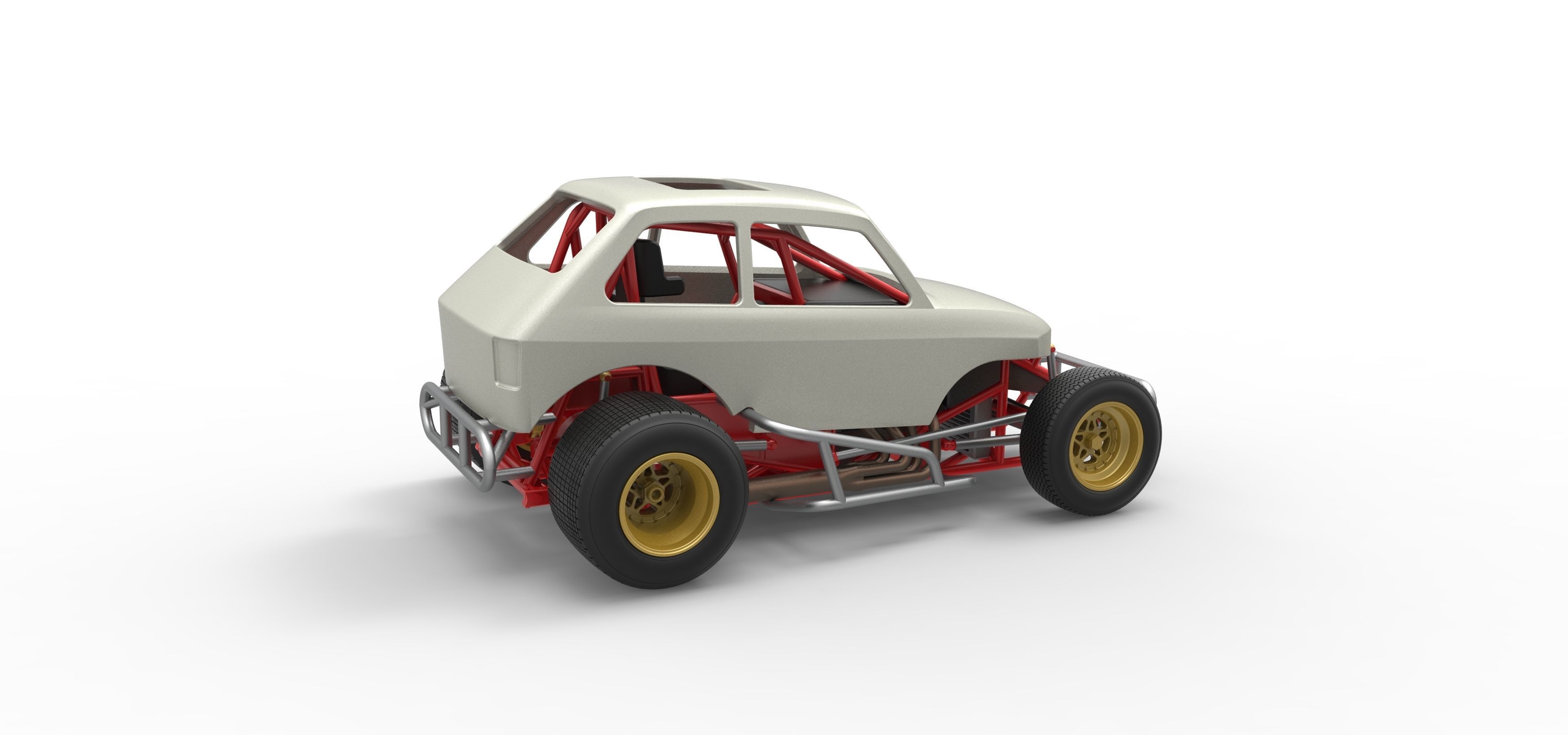 Super rod Version 2 Scale 1 to 25 3D print model_20