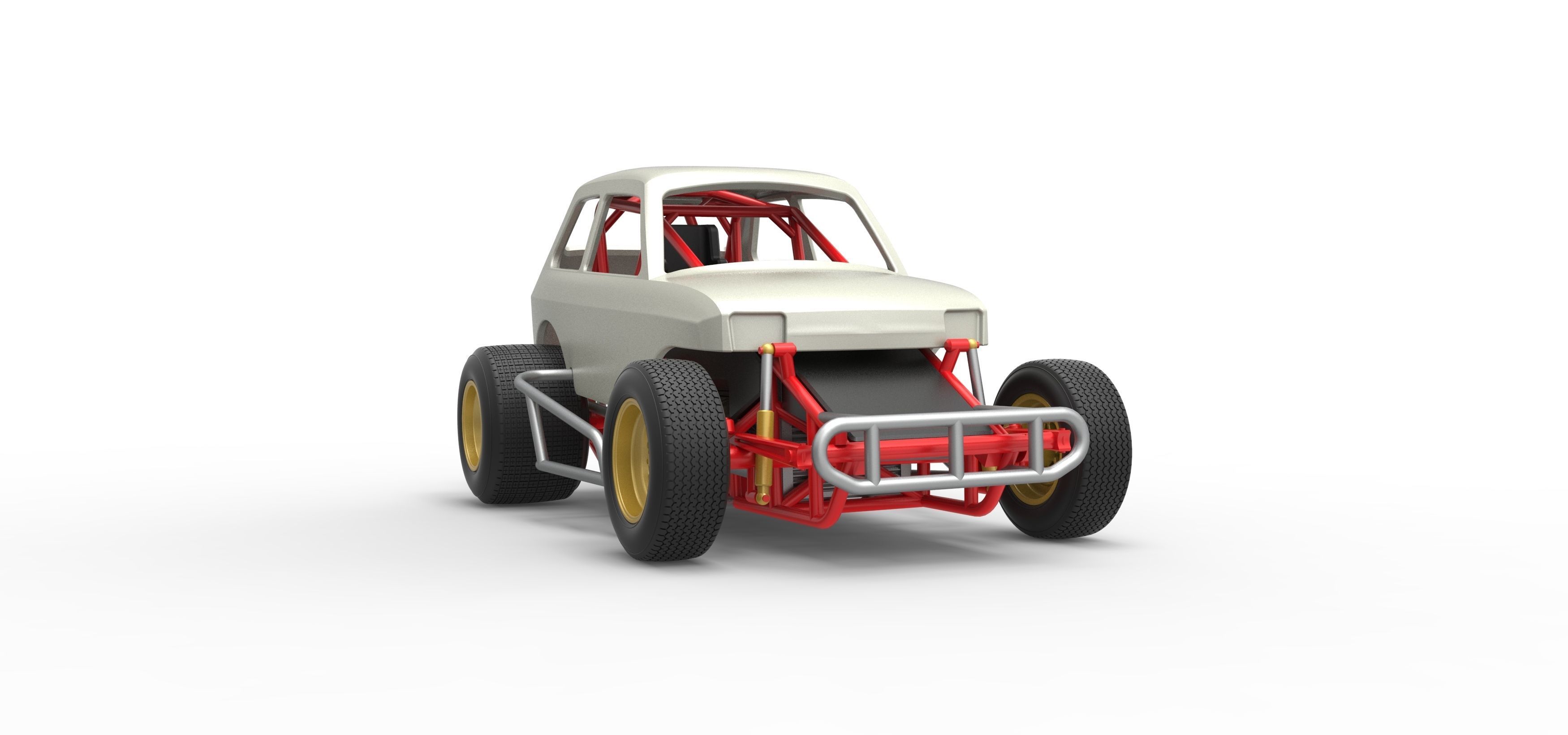 Super rod Version 2 Scale 1 to 25 3D print model_27