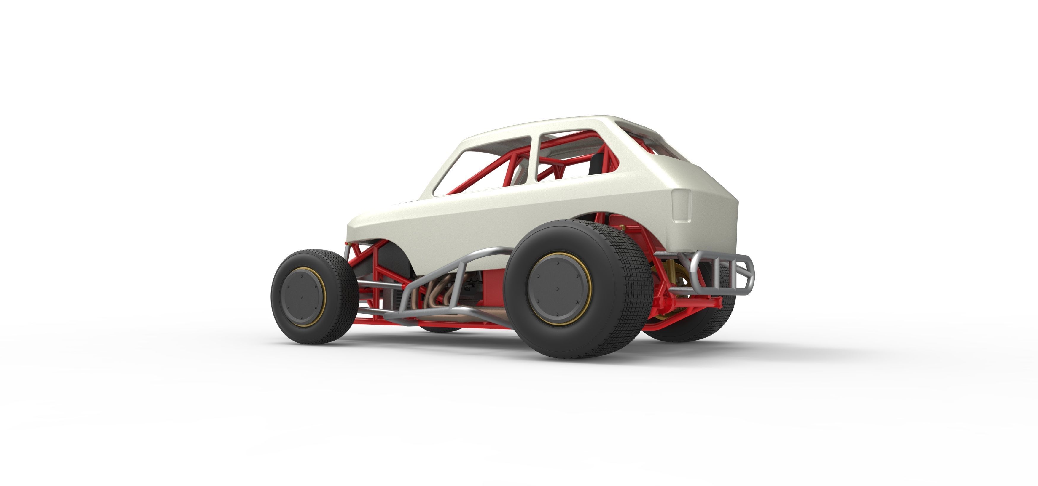 Super rod Version 2 Scale 1 to 25 3D print model_13