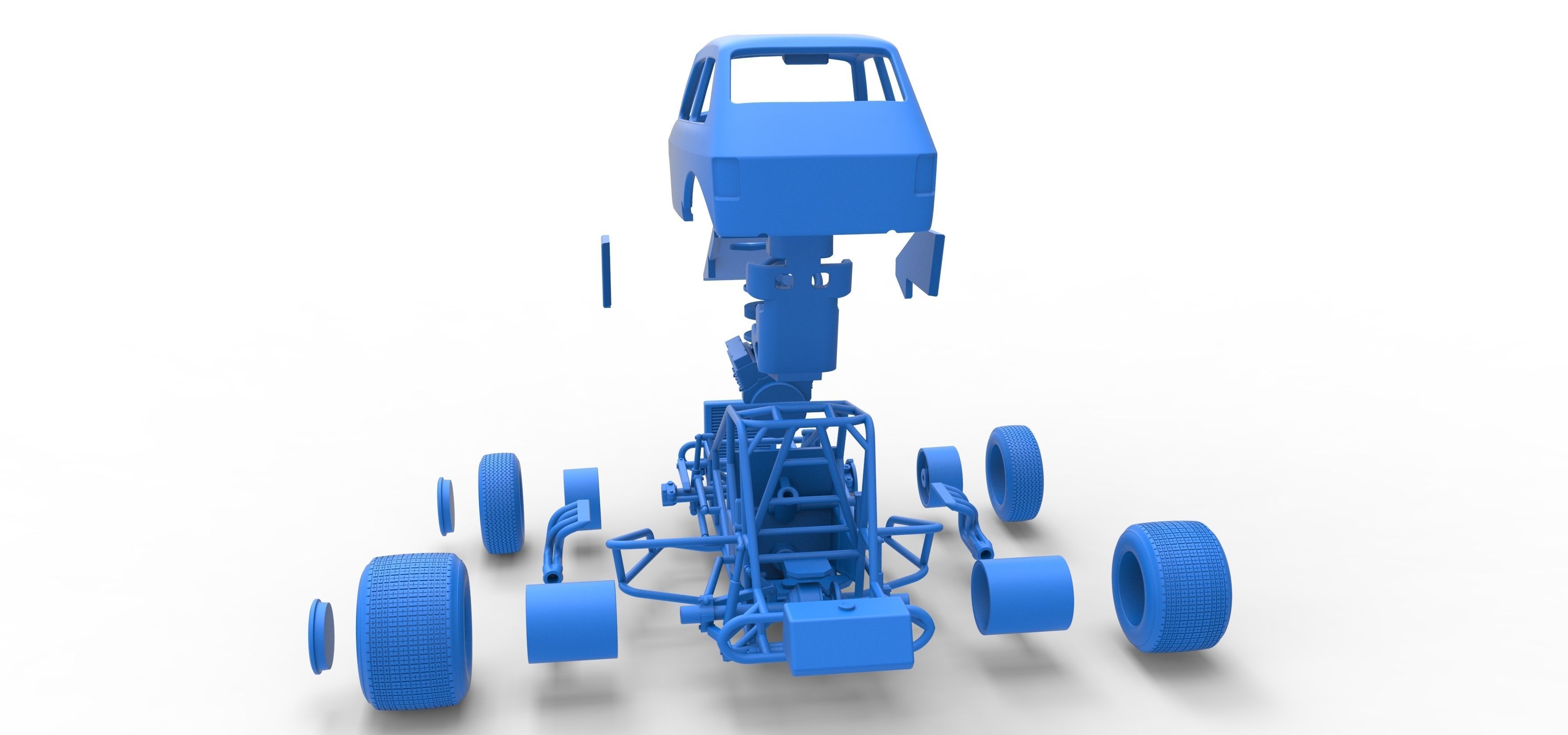 Super rod Version 2 Scale 1 to 25 3D print model_62
