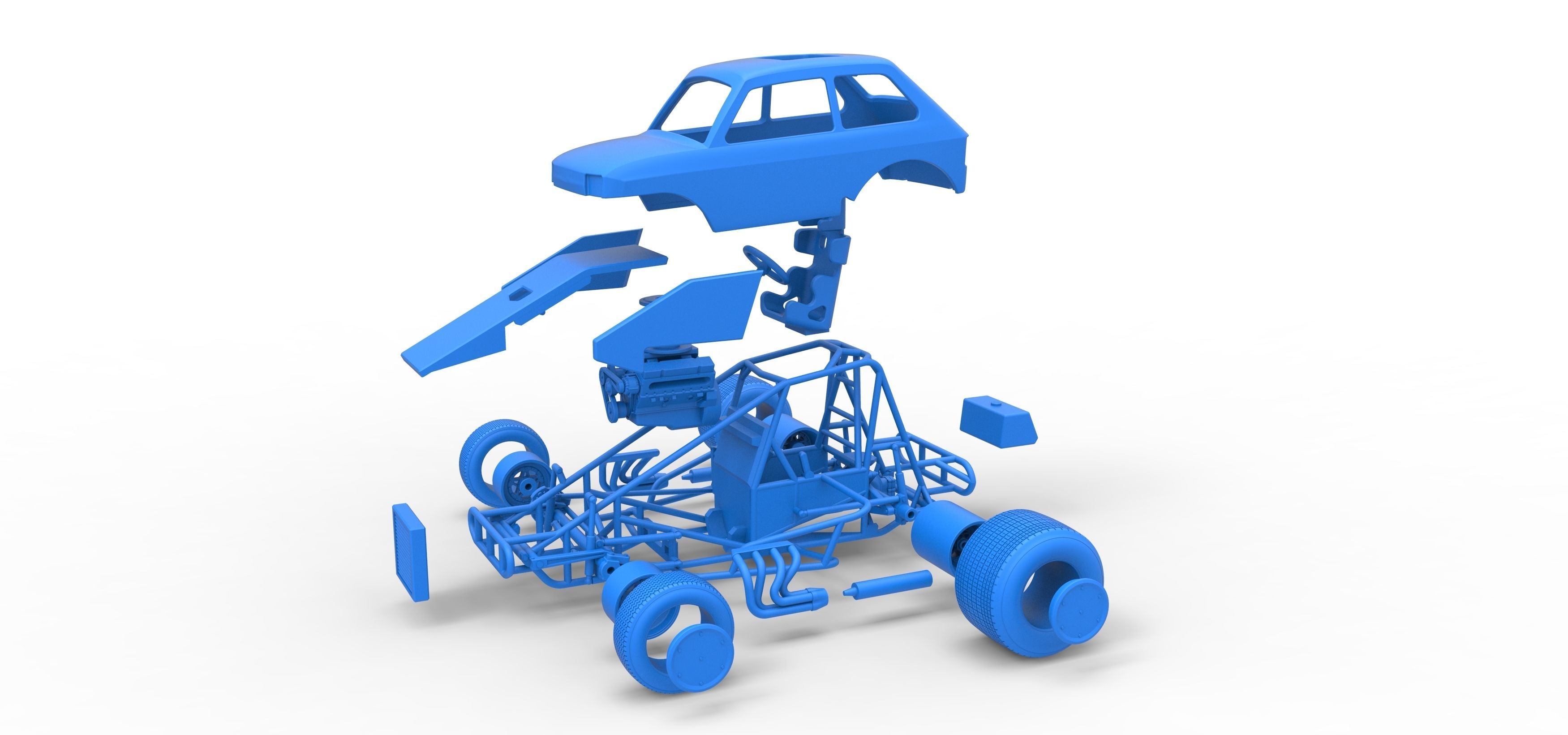 Super rod Version 2 Scale 1 to 25 3D print model_55