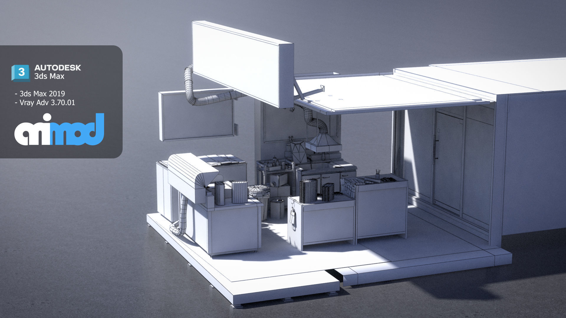 TW Raohe Steakhouse 3D model_7