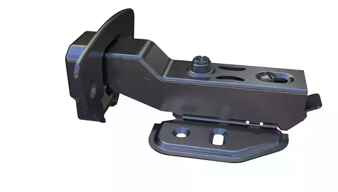 90 degree angle cabinet door hinge with animation