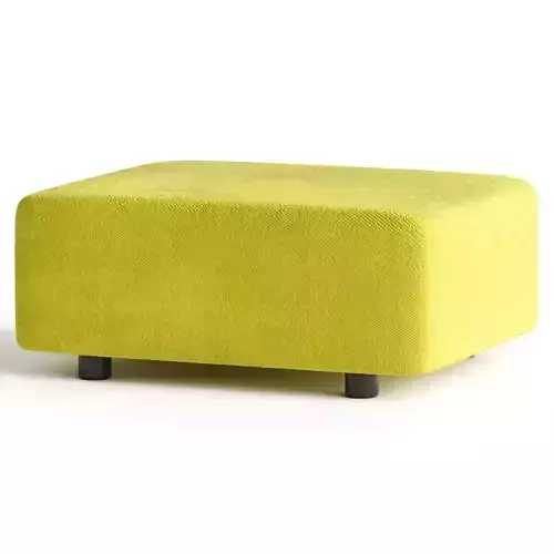 pouf yellow