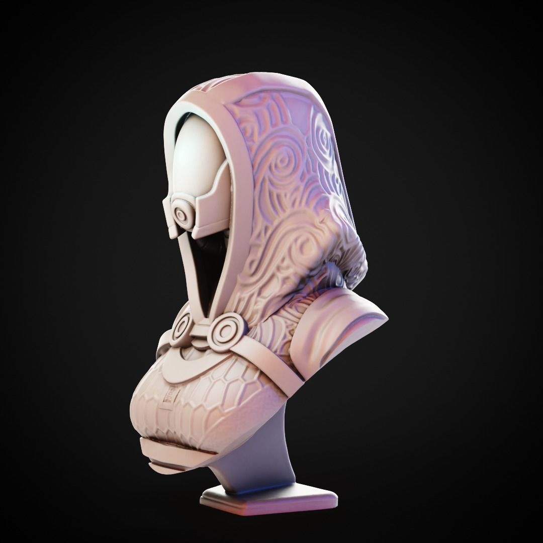 Mass Effect - Tali Zorah nar Rayya vas Normandy 3D print model_1