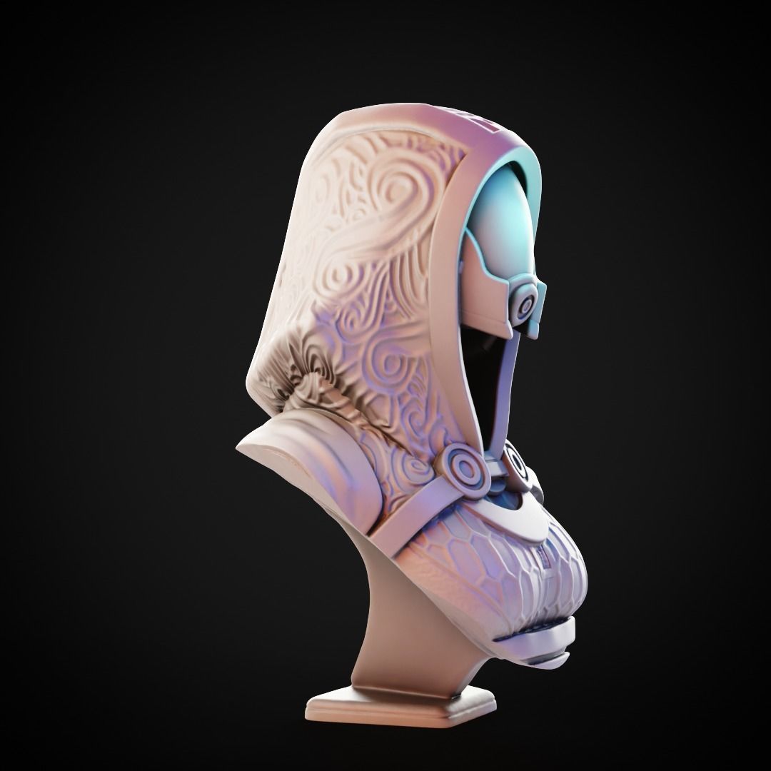 Mass Effect - Tali Zorah nar Rayya vas Normandy 3D print model_8
