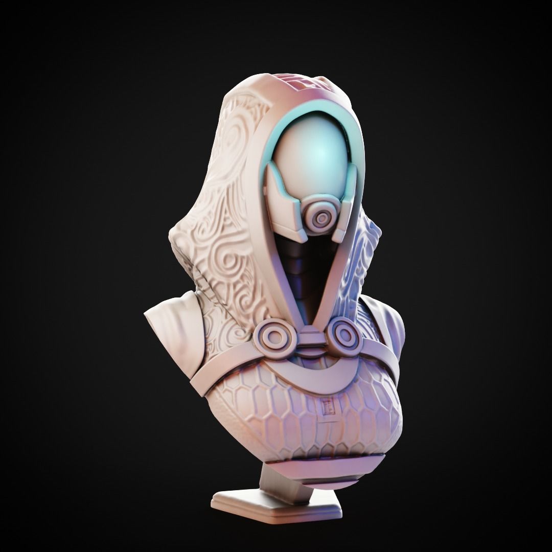 Mass Effect - Tali Zorah nar Rayya vas Normandy 3D print model_9