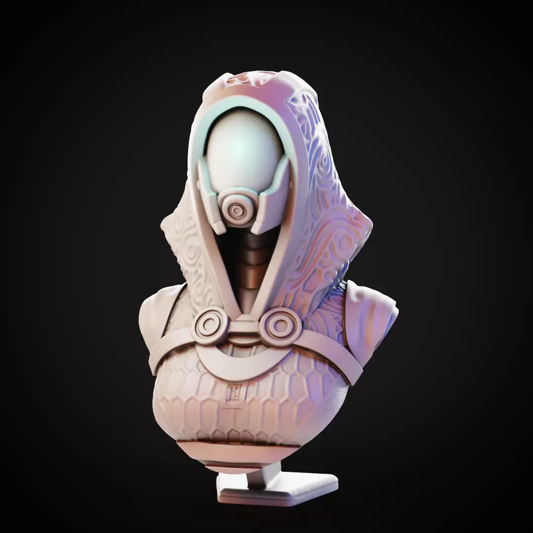 Mass Effect - Tali Zorah nar Rayya vas Normandy 3D print model_0