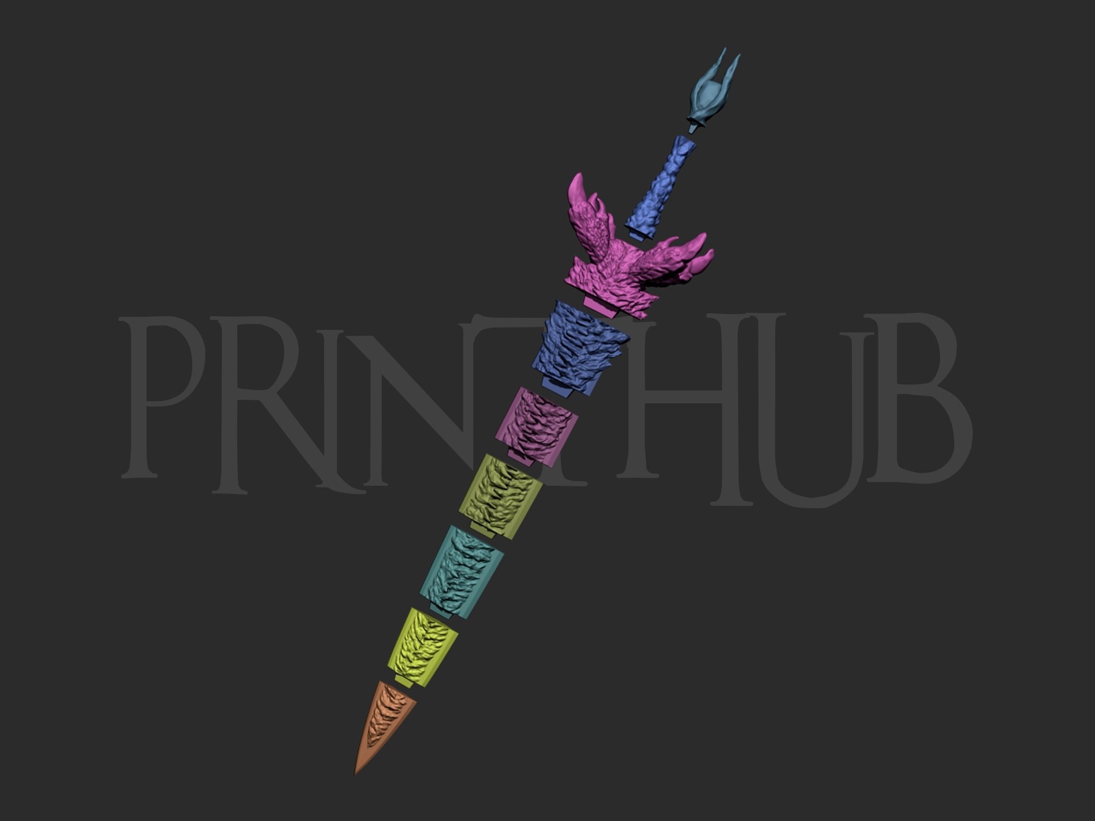 Devil Sword From Devil May Cry 3D print model_3