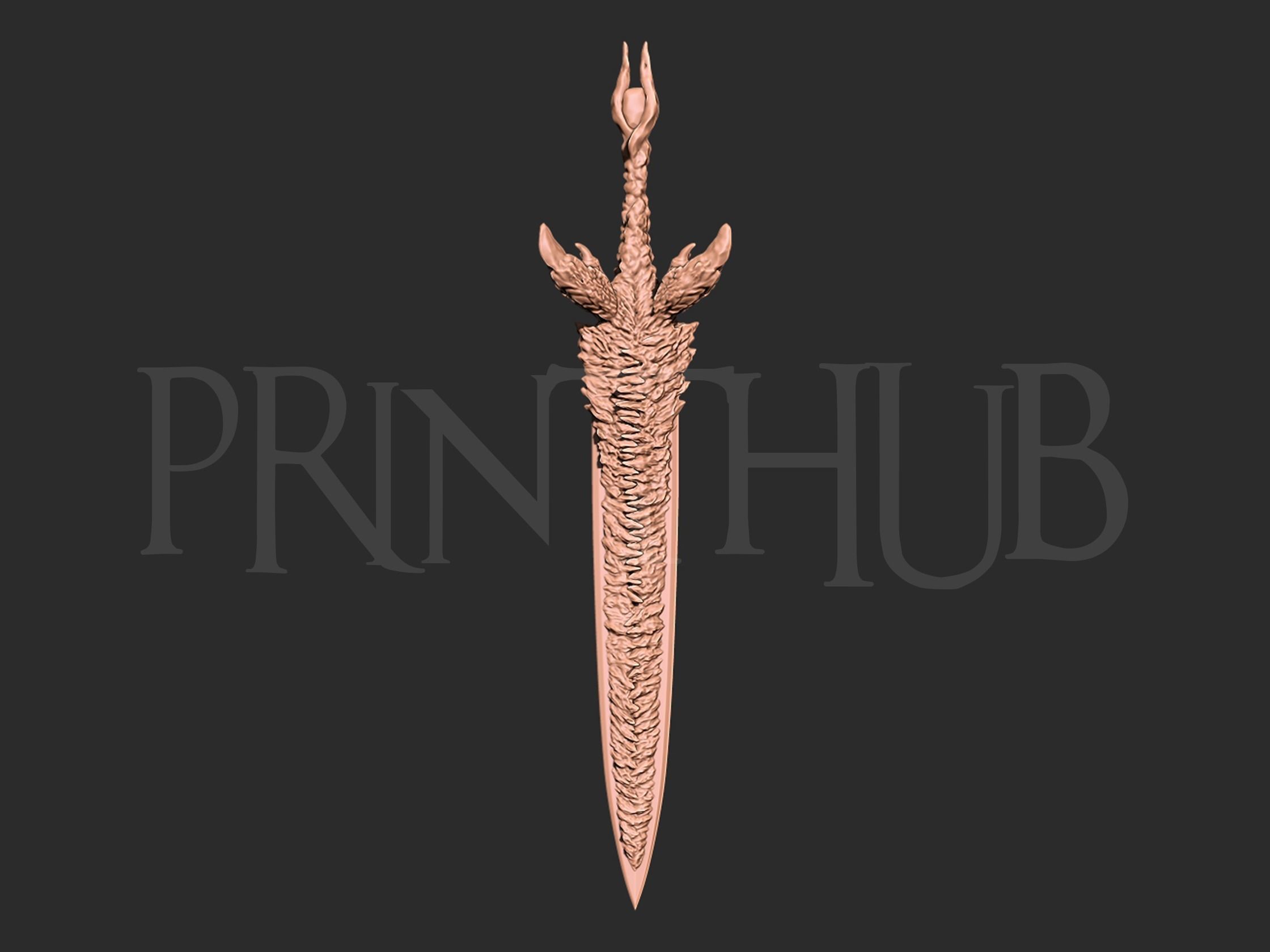 Devil Sword From Devil May Cry 3D print model_2