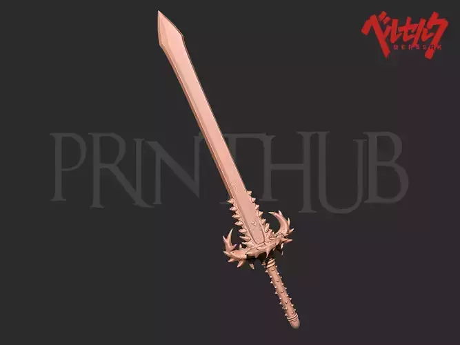 Skull Knight with the Sword of Thorns from Berserk 3D print model