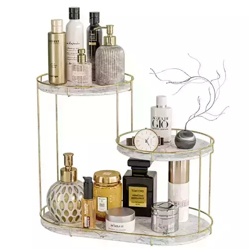 Set of cosmetics for the bathroom or beauty salon 100