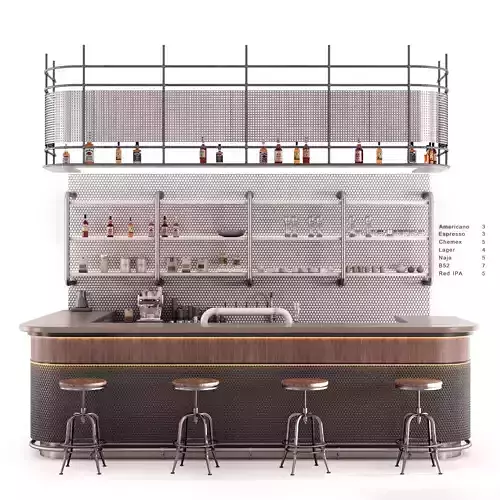 Contemporary Bar Counter