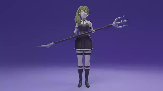 Ubel from Frieren Beyond Journeys End Anime 3D print model
