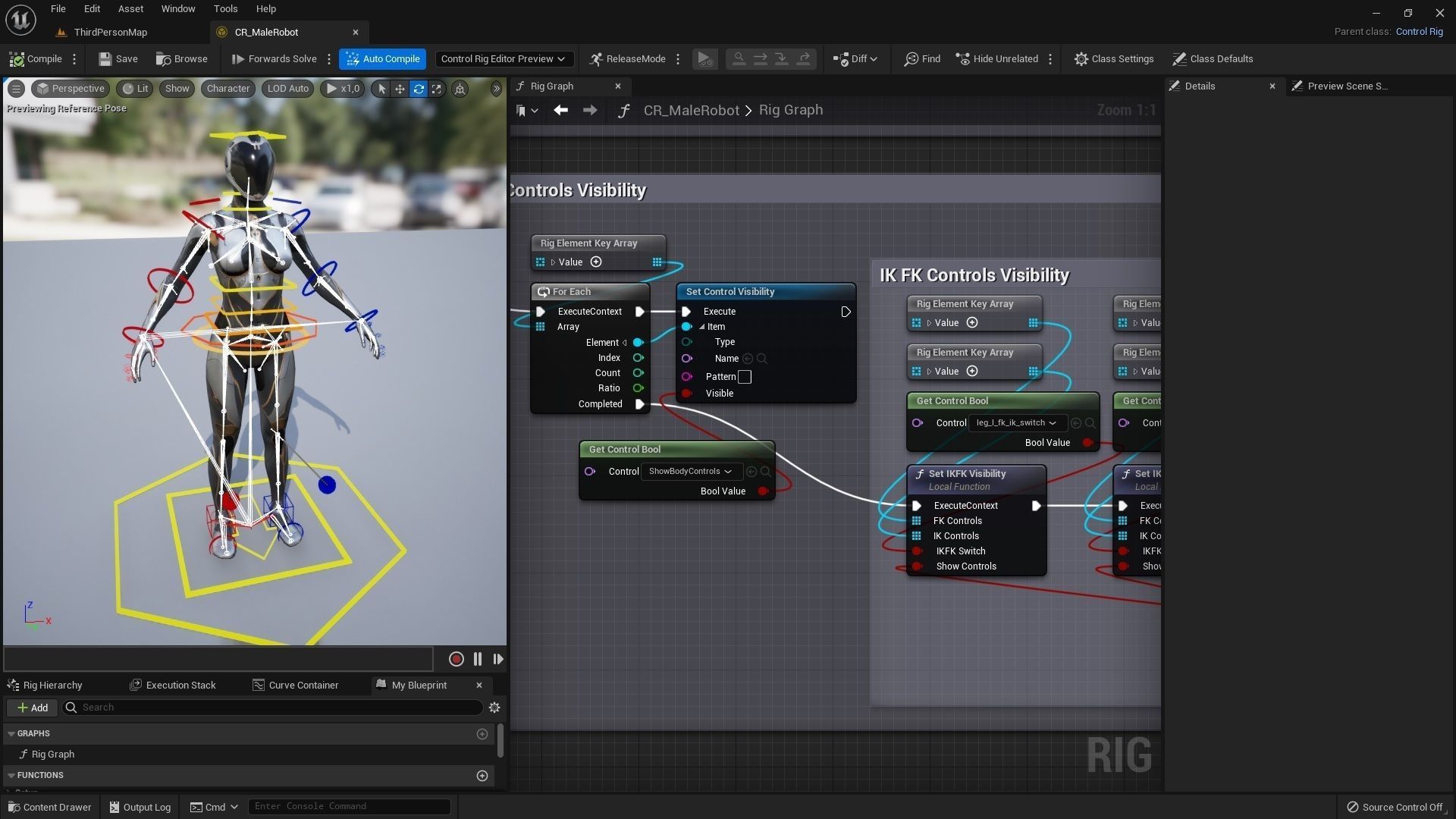 Sci-Fi Female 2 Low-poly 3D model_10