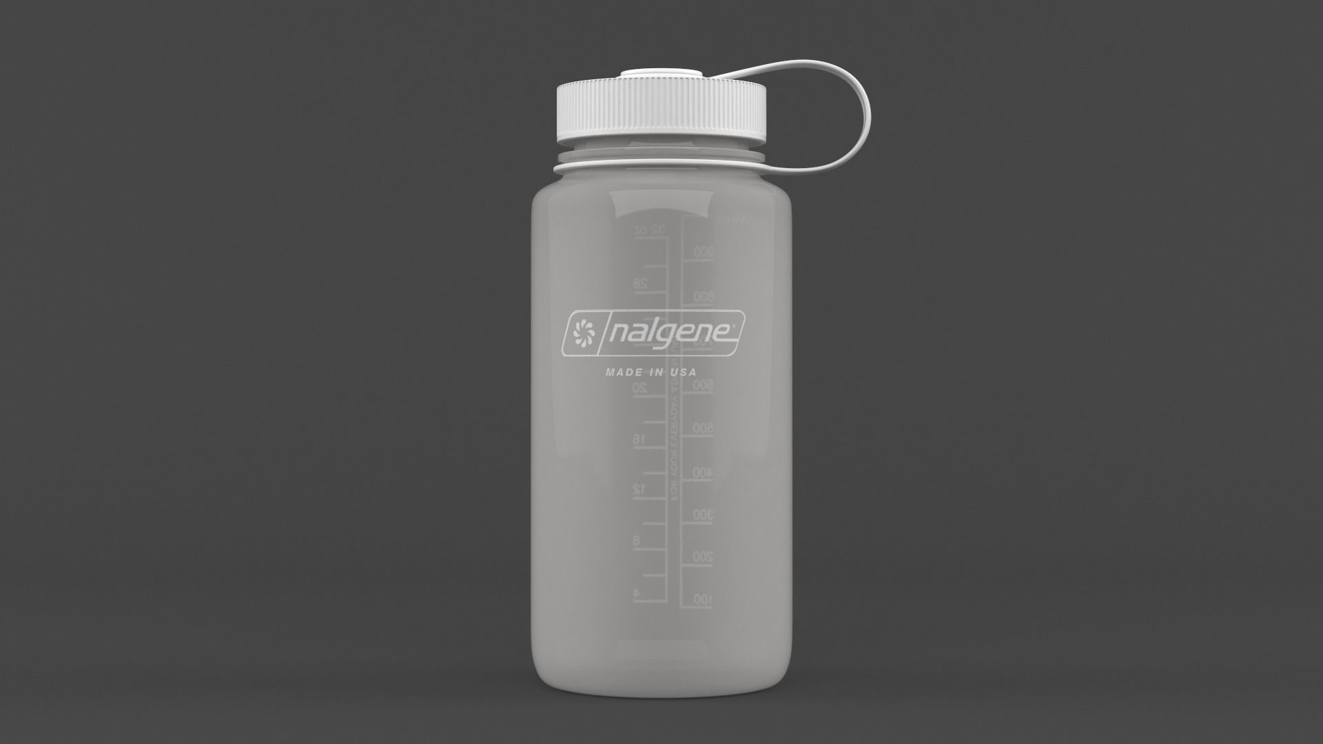 Water Bottle 3D model_1