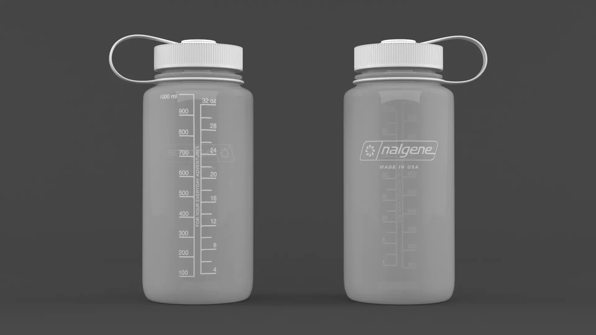 Water Bottle 3D model_0