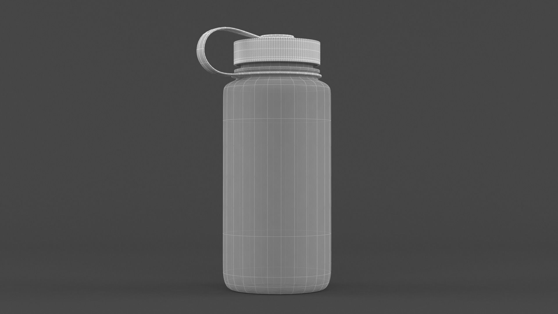 Water Bottle 3D model_9