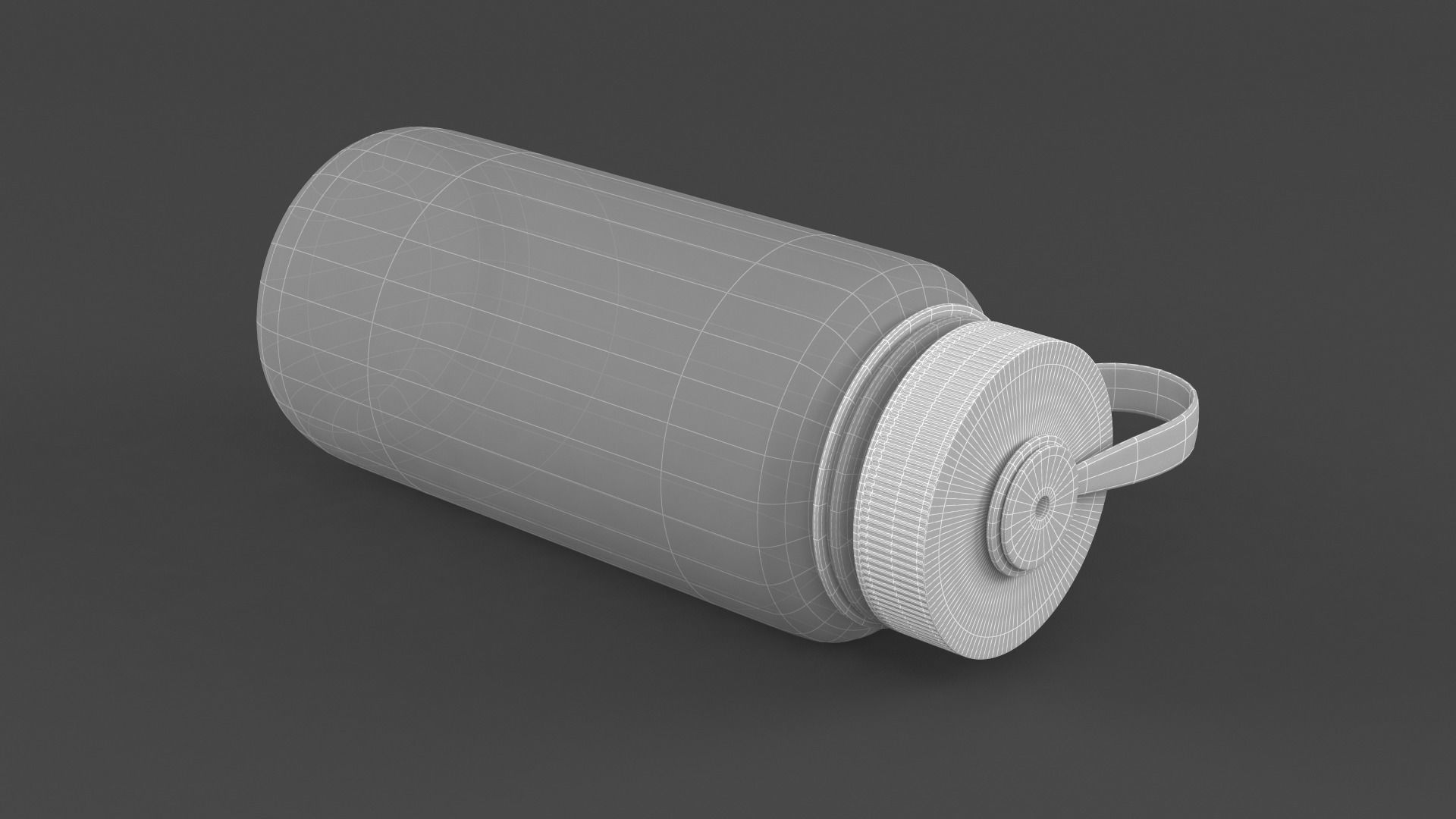 Water Bottle 3D model_11