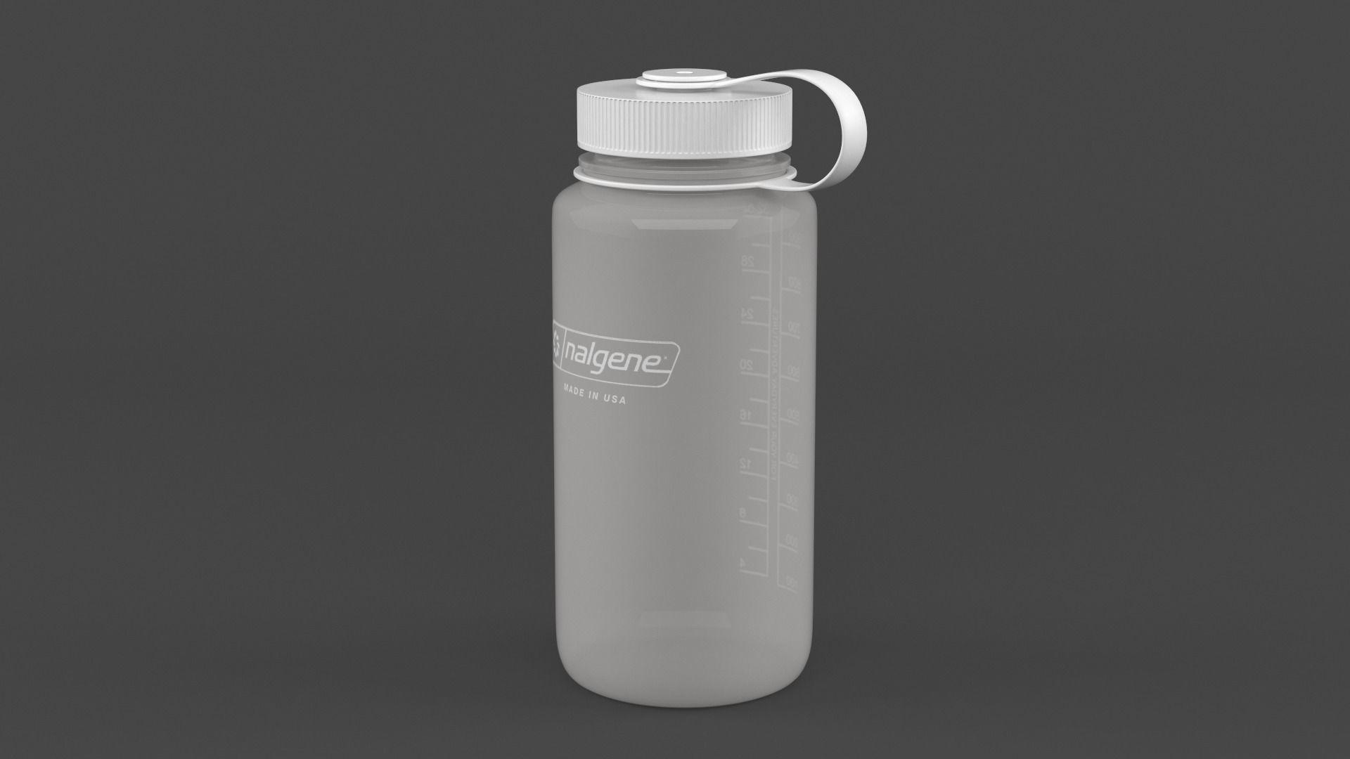 Water Bottle 3D model_2