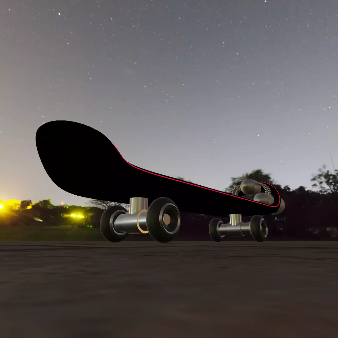 Cyraxs Skate Tech Rocketo 01 Free 3D model