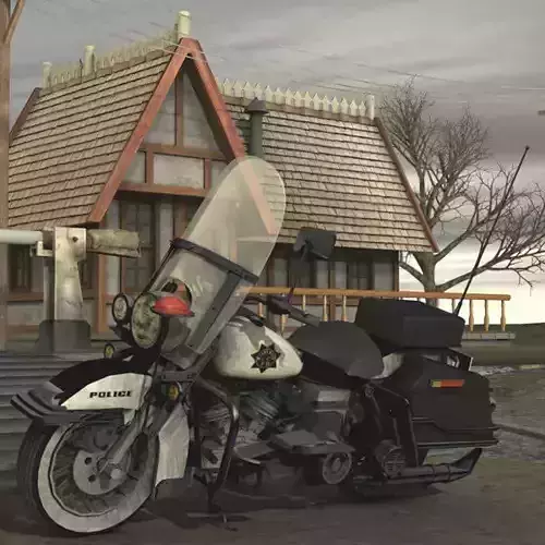 Harley Davidson Police Studio Max