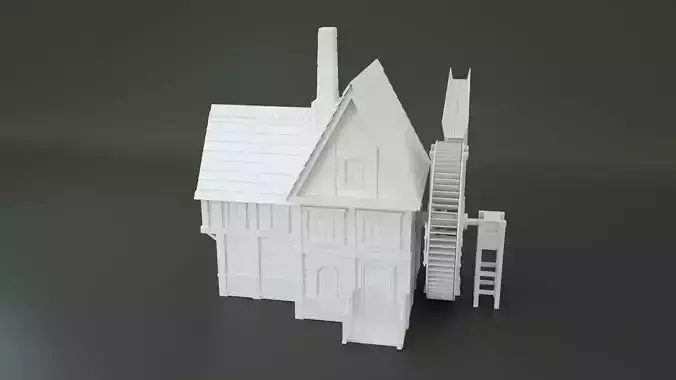 Watermill 3d model